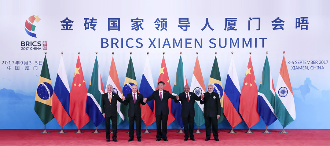 Xiamen, Chine 3rd -5ème Sept 2017, le 9 BRICS 